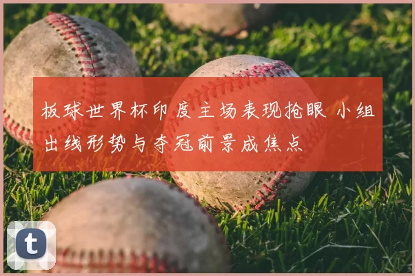 板球世界杯印度主场表现抢眼 小组出线形势与夺冠前景成焦点